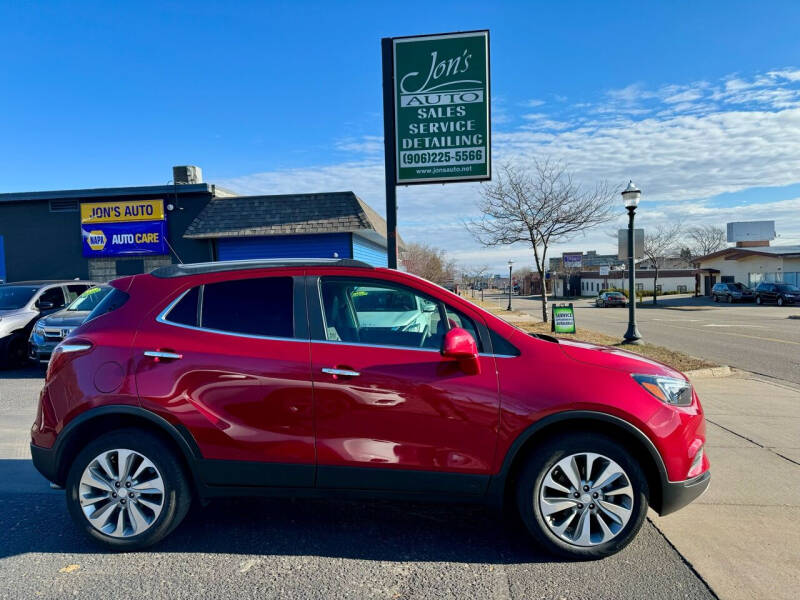 2020 Buick Encore for sale at Jon's Auto in Marquette MI