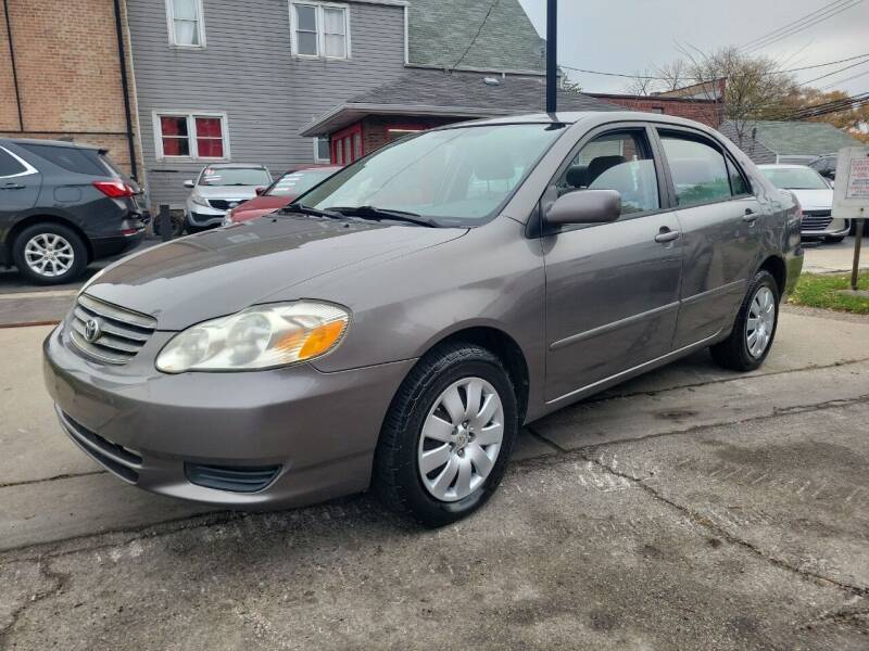 2004 Toyota Corolla for sale at TEMPLETON MOTORS in Chicago IL