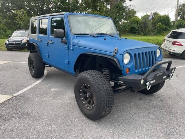 2009 Jeep Wrangler Unlimited for sale at Gulf Financial Solutions Inc DBA GFS Autos in Panama City Beach FL