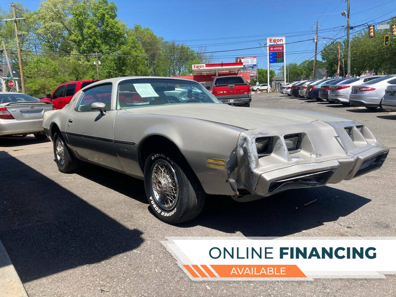 Silver 1979 Pontiac Firebird 2