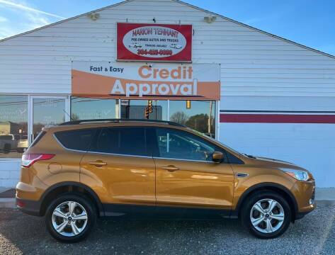 2016 Ford Escape for sale at MARION TENNANT PREOWNED AUTOS in Parkersburg WV