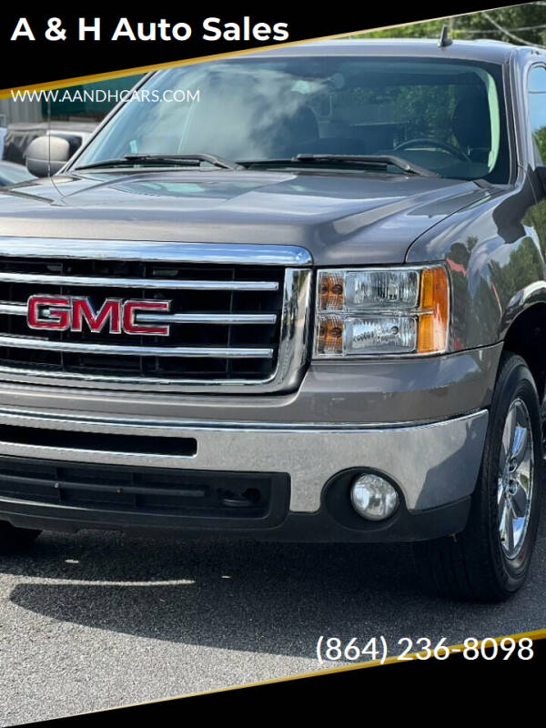 2012 GMC Sierra 1500 for sale at A & H Auto Sales in Greenville SC