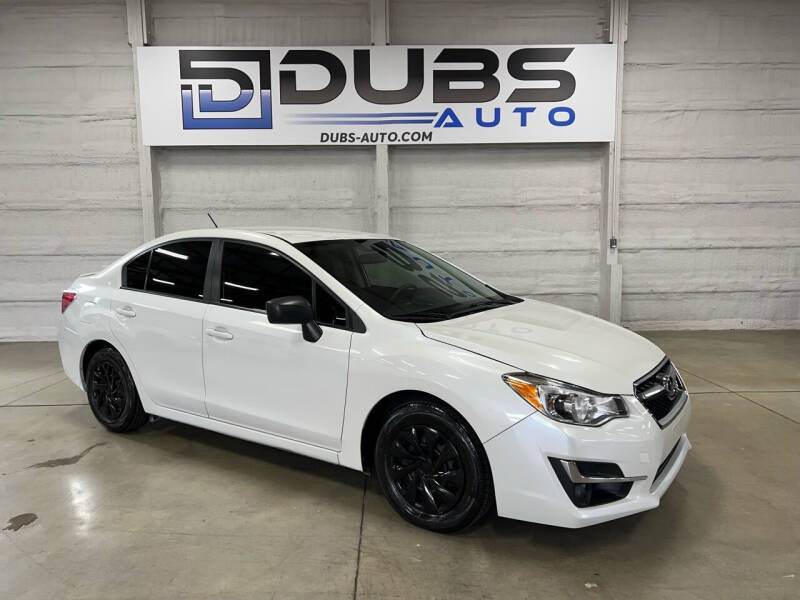 2016 Subaru Impreza for sale at DUBS AUTO LLC in Clearfield UT