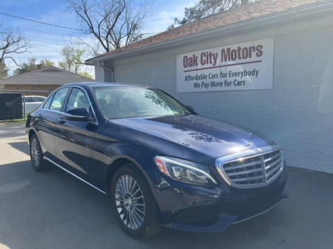 2015 Mercedes-Benz C-Class for sale at Oak City Motors in Garner NC