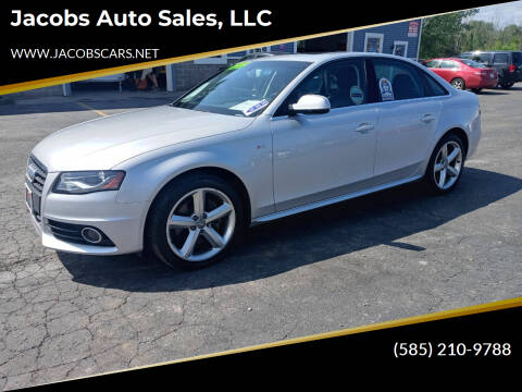 2012 Audi A4 for sale at Jacobs Auto Sales, LLC in Spencerport NY