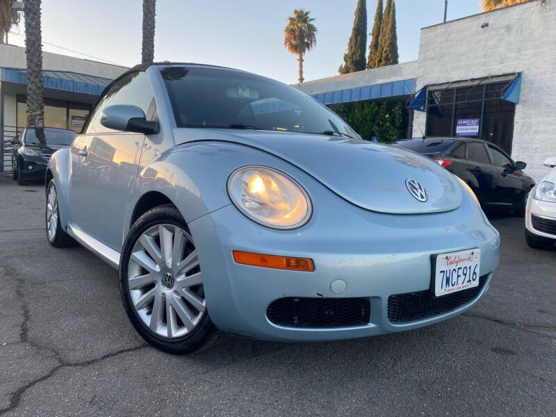2010 Volkswagen New Beetle Convertible for sale at Galaxy of Cars in North Hills CA