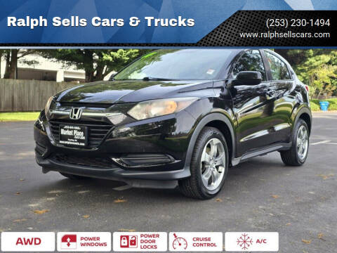 2017 Honda HR-V for sale at Ralph Sells Cars & Trucks in Puyallup WA