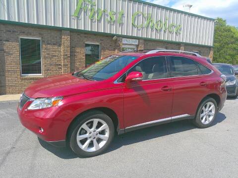 2010 Lexus RX 350 for sale at First Choice Auto in Greenville SC