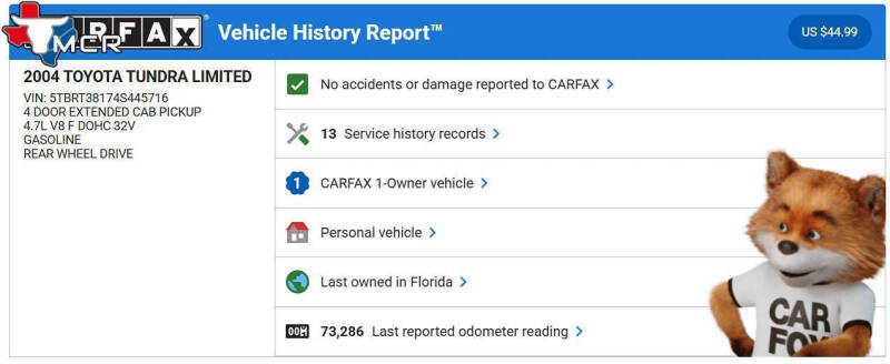 2004 Toyota Tundra Limited
