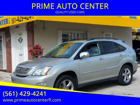 2006 Lexus RX 330 for sale at PRIME AUTO CENTER in Palm Springs FL