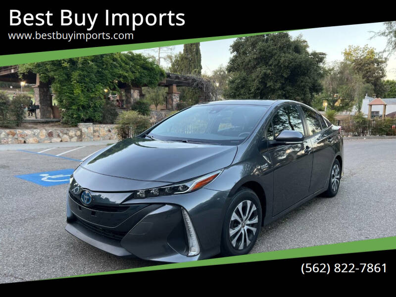 2022 Toyota Prius Prime for sale at Best Buy Imports in Fullerton CA