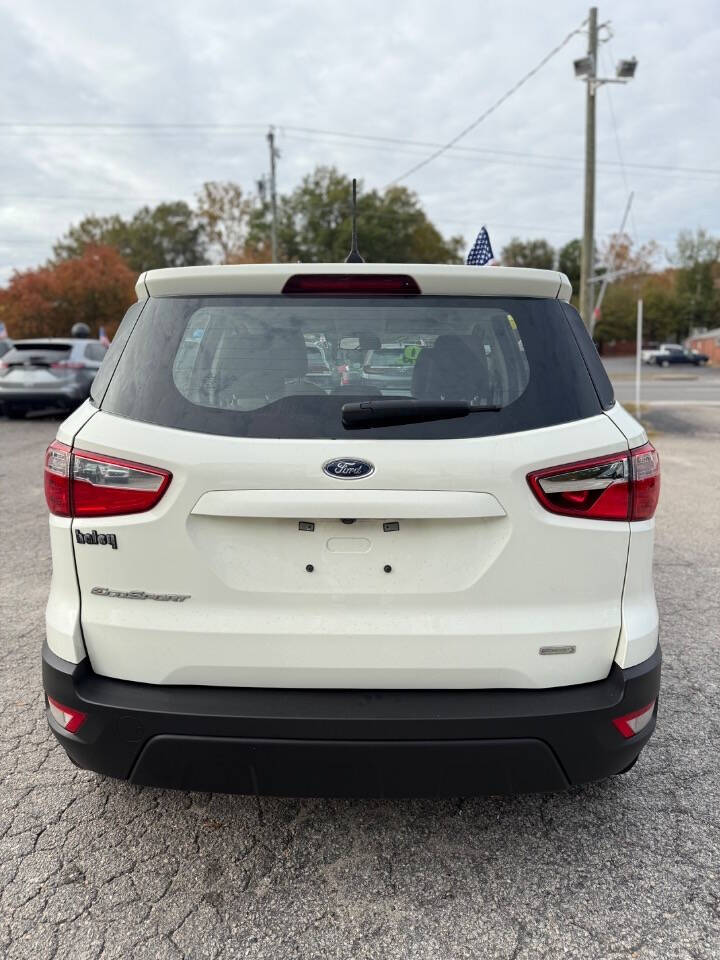 2019 Ford EcoSport for sale at Joes Blvd Auto Sales in Hopewell, VA