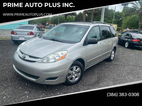 2006 Toyota Sienna for sale at PRIME AUTO PLUS INC. in Daytona Beach FL