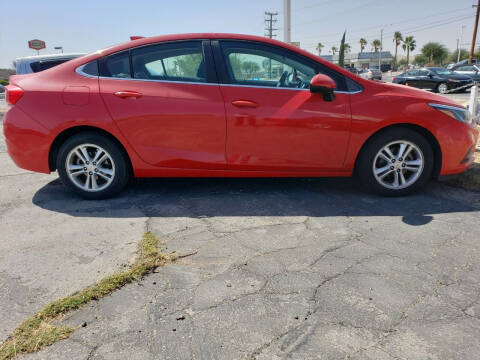2017 Chevrolet Cruze for sale at ELITE MOTORS in Victorville CA