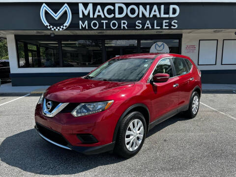 2015 Nissan Rogue for sale at MacDonald Motor Sales in High Point NC