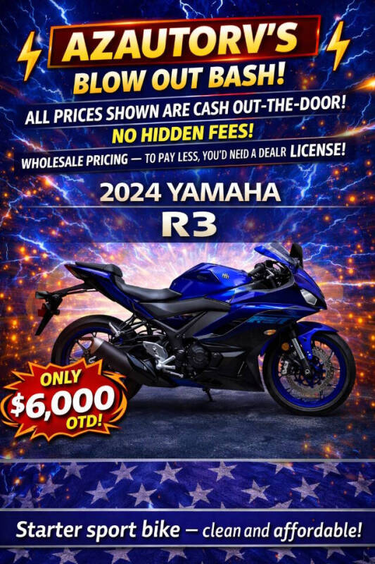 2024 Yamaha YZF-R3