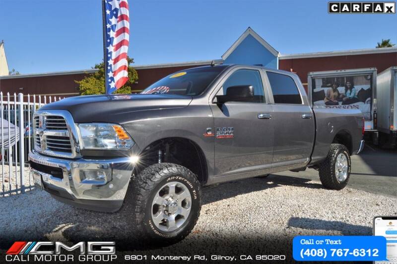 2018 RAM Ram Pickup 2500 for sale at Cali Motor Group in Gilroy CA