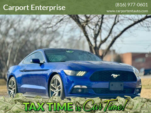 2016 Ford Mustang for sale at Carport Enterprise - 6420 State Ave in Kansas City KS