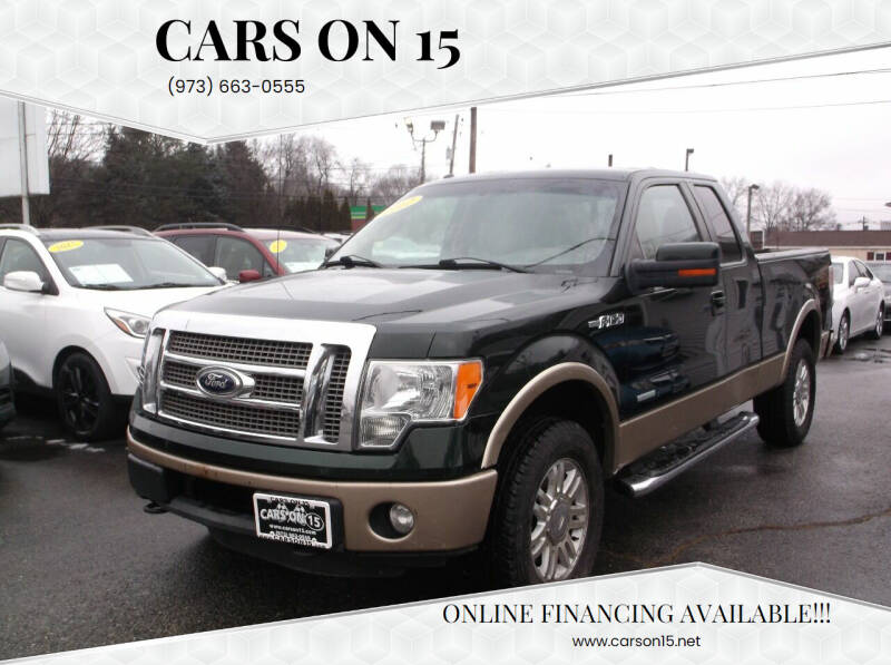 2012 Ford F-150 for sale at Cars On 15 in Lake Hopatcong NJ