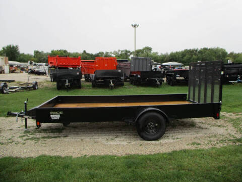 2023 Rice Trailers 76 IN X 14 FT UTILITY TRAILER for sale at G T AUTO PLAZA Inc in Pearl City IL