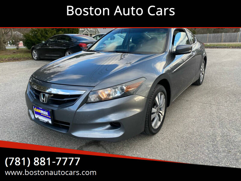 2012 Honda Accord for sale at Boston Auto Cars in Dedham MA