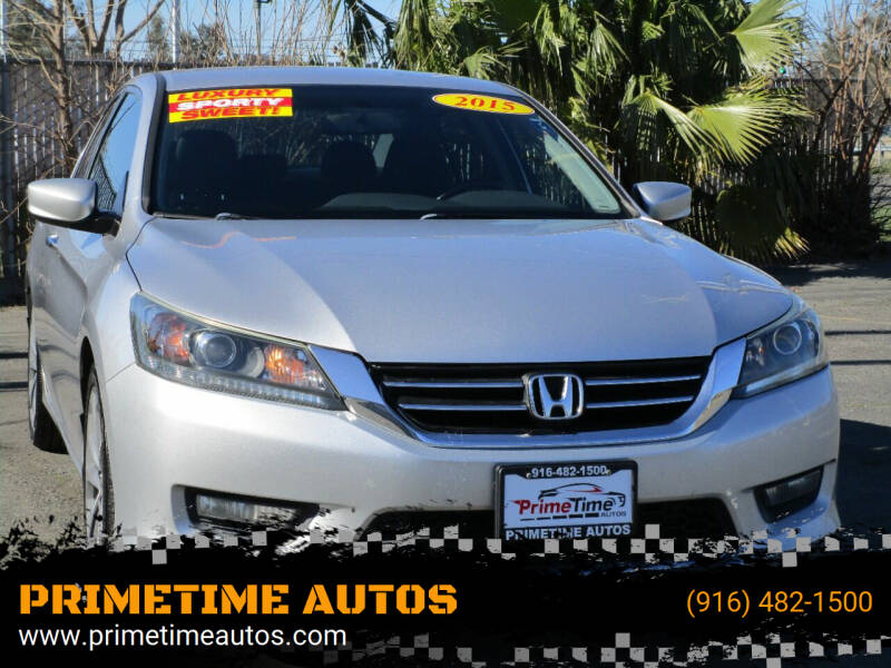 2015 Honda Accord for sale at PRIMETIME AUTOS in Sacramento CA