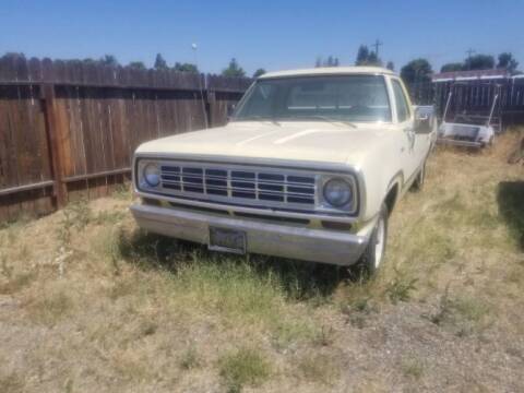 1974 Dodge D100 Pickup for sale at Classic Car Deals in Cadillac MI