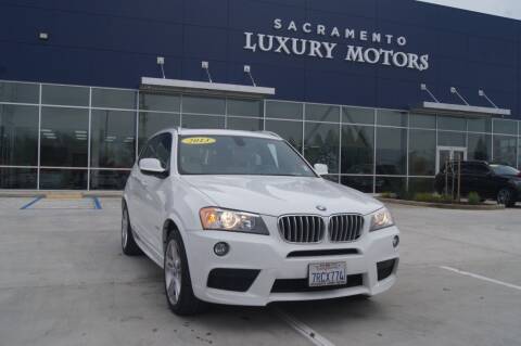 2013 BMW X3 for sale at Sacramento Luxury Motors in Rancho Cordova CA