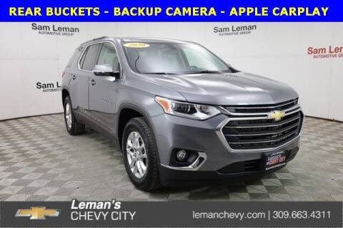 2020 Chevrolet Traverse for sale at Leman's Chevy City in Bloomington IL