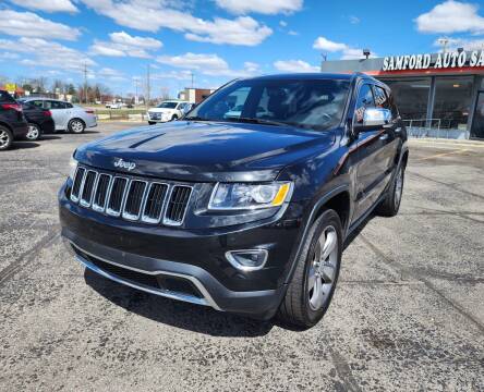 2014 Jeep Grand Cherokee for sale at Samford Auto Sales in Riverview MI