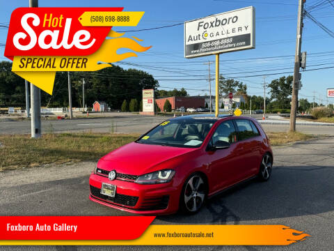 2015 Volkswagen Golf GTI for sale at Foxboro Auto Gallery in Foxboro MA