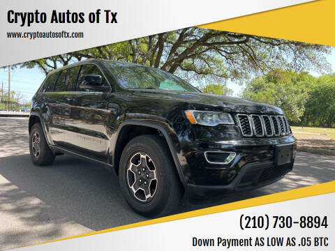 2018 Jeep Grand Cherokee for sale at Crypto Autos Of Tx in San Antonio TX