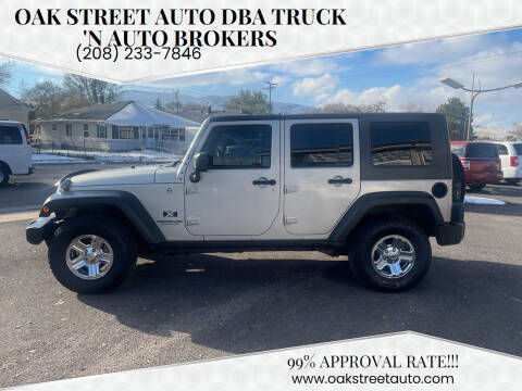 2007 Jeep Wrangler Unlimited for sale at Oak Street Auto DBA Truck 'N Auto Brokers in Pocatello ID
