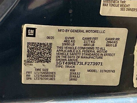 2020 GMC Sierra 2500HD