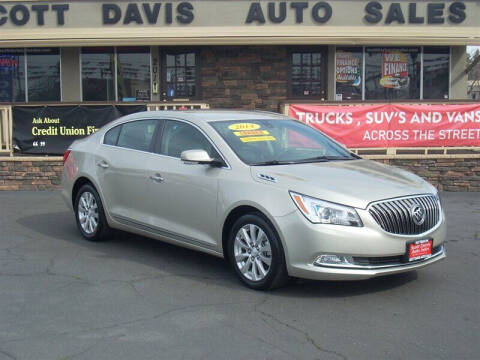 2014 Buick LaCrosse for sale at Scott Davis Auto Sales in Turlock CA