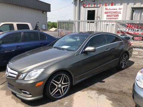 2010 Mercedes-Benz E-Class for sale at Mitchell Motor Company in Madison TN