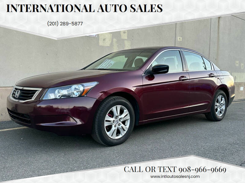 2008 Honda Accord for sale at International Auto Sales in Hasbrouck Heights NJ
