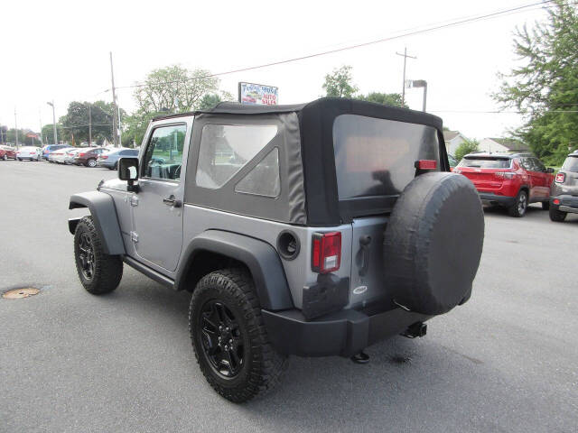 2015 Jeep Wrangler for sale at FINAL DRIVE AUTO SALES INC in Shippensburg, PA