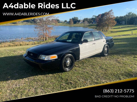 2006 Ford Crown Victoria for sale at A4dable Rides LLC in Haines City FL