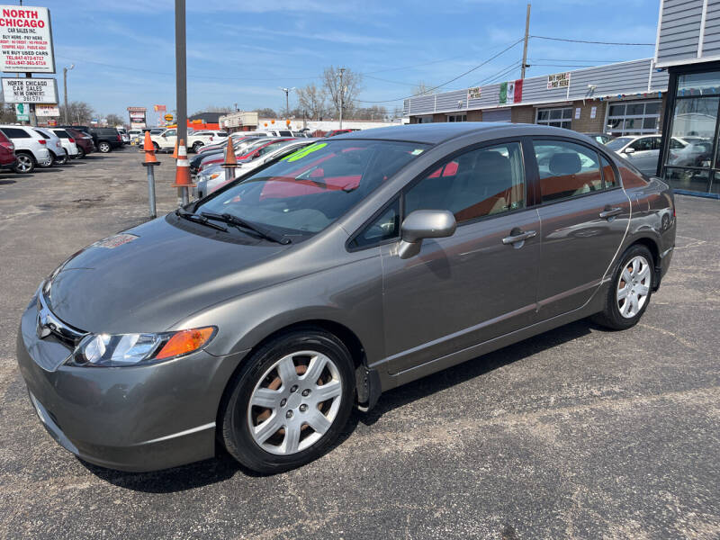 2008 Honda Civic for sale at North Chicago Car Sales Inc in Waukegan IL