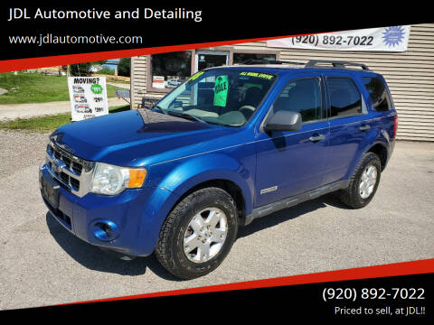 2008 Ford Escape for sale at JDL Automotive and Detailing in Plymouth WI