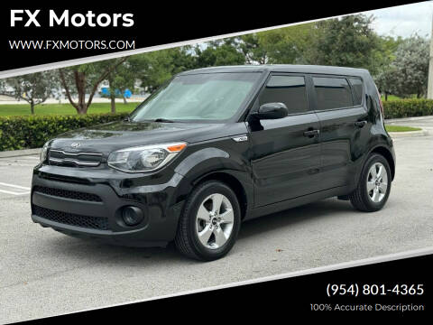 2019 Kia Soul for sale at FX Motors in Pompano Beach FL