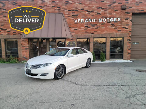2014 Lincoln MKZ Hybrid for sale at Verano Motors in Addison IL