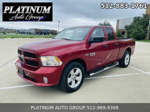 2013 RAM 1500 for sale at Platinum Auto Group in Hutto TX