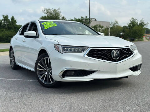 2018 Acura TLX for sale at E & N Used Auto Sales LLC in Lowell AR