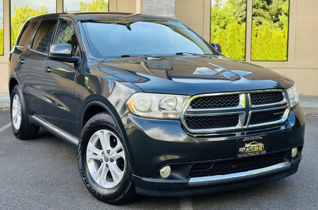 2011 Dodge Durango for sale at TOP 1 AUTO SALES in Puyallup, WA