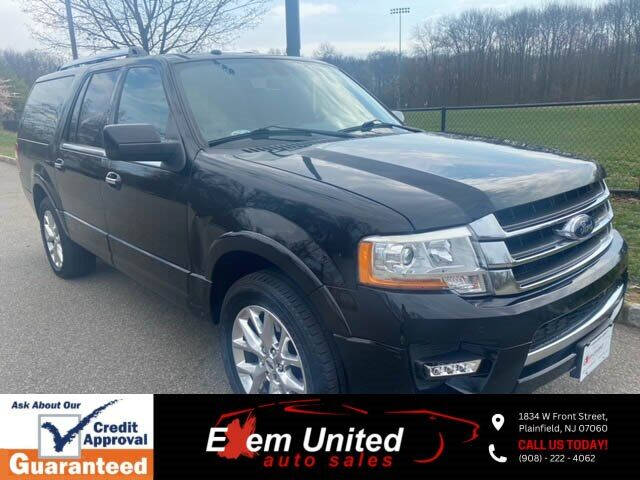 2016 Ford Expedition EL for sale at Exem United in Plainfield NJ