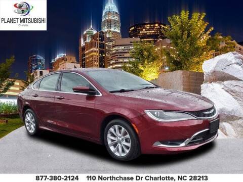 2015 Chrysler 200 for sale at Planet Automotive Group in Charlotte NC