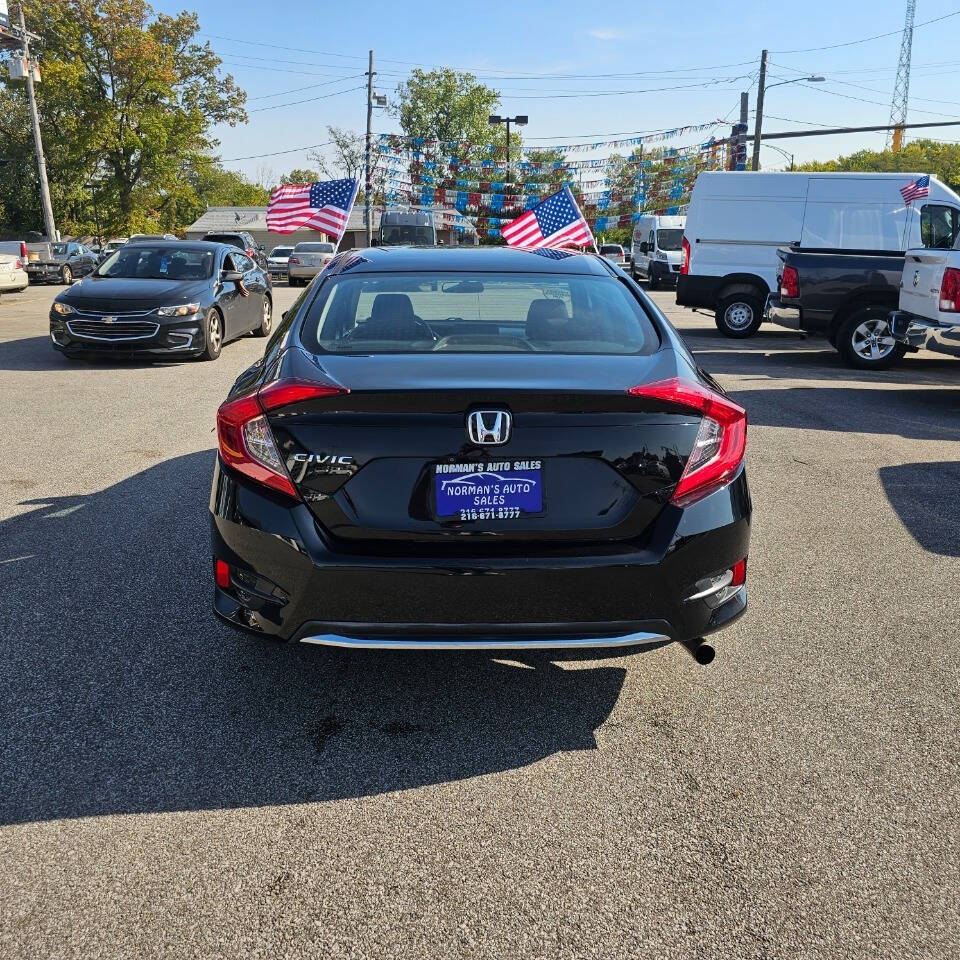 2019 Honda Civic for sale at Norman's Auto Sales in Cleveland, OH