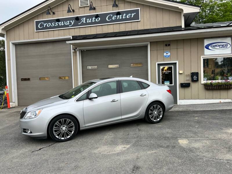 2014 Buick Verano for sale at CROSSWAY AUTO CENTER in East Barre VT